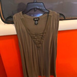 Justify Green Tank Top